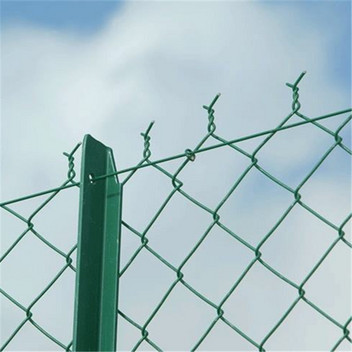 绿色塑料袋勾花网