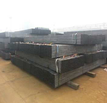 Black annealed rectangular tube
