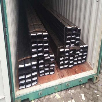 Black annealed rectangular tube