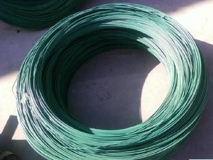 Plastic coated iron wire