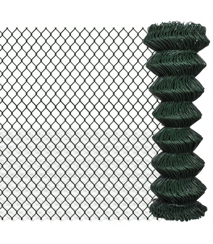 Treillis métallique recouvert de plastique