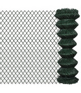 Treillis métallique recouvert de plastique