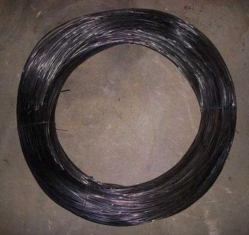 Black steel wire
