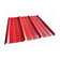 Colour painted corrugated steel sheet