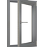 Aluminium alloy window