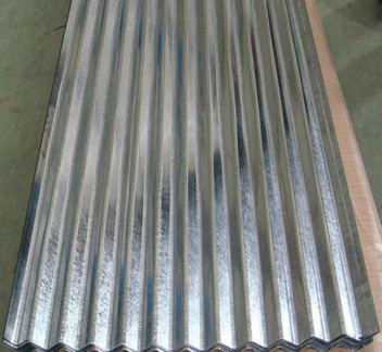 Galvanized steel plate