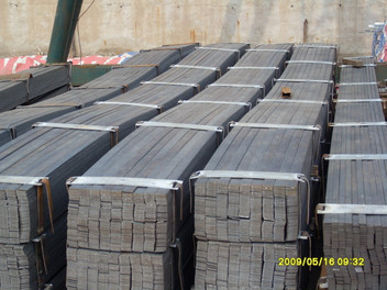Flat steel bar