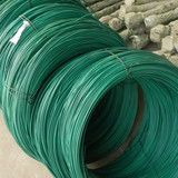 Plastic coated iron wire