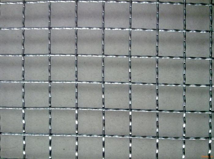 Crimped wire mesh