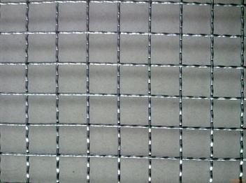 Crimped wire mesh