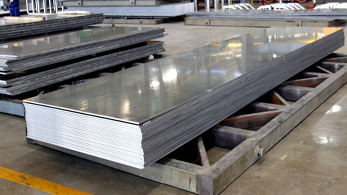 Alclad plate